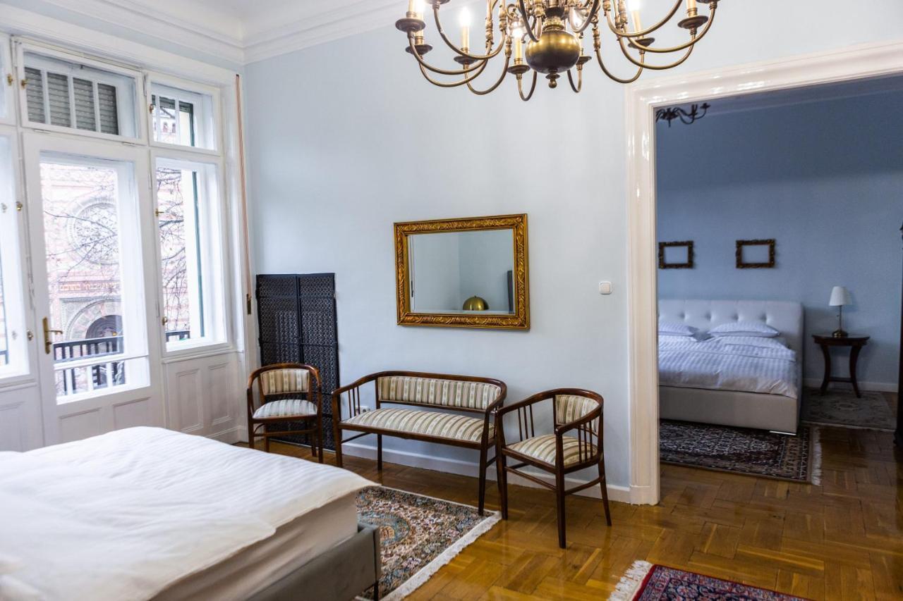 Luxury Downtown 3 Bedroom Apartment By Synagoge With Beautiful View Budapest Exterior photo